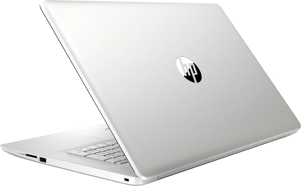 HP 2021 17.3" FHD IPS Laptop Computer 11th Intel Quad Core i5-1135G7, 8GB RAM 512GB SSD, Intel Iris Xe Graphics, USB-C Webcam WiFi HDMI Windows 10 S Silver+GOLDOXIS Card