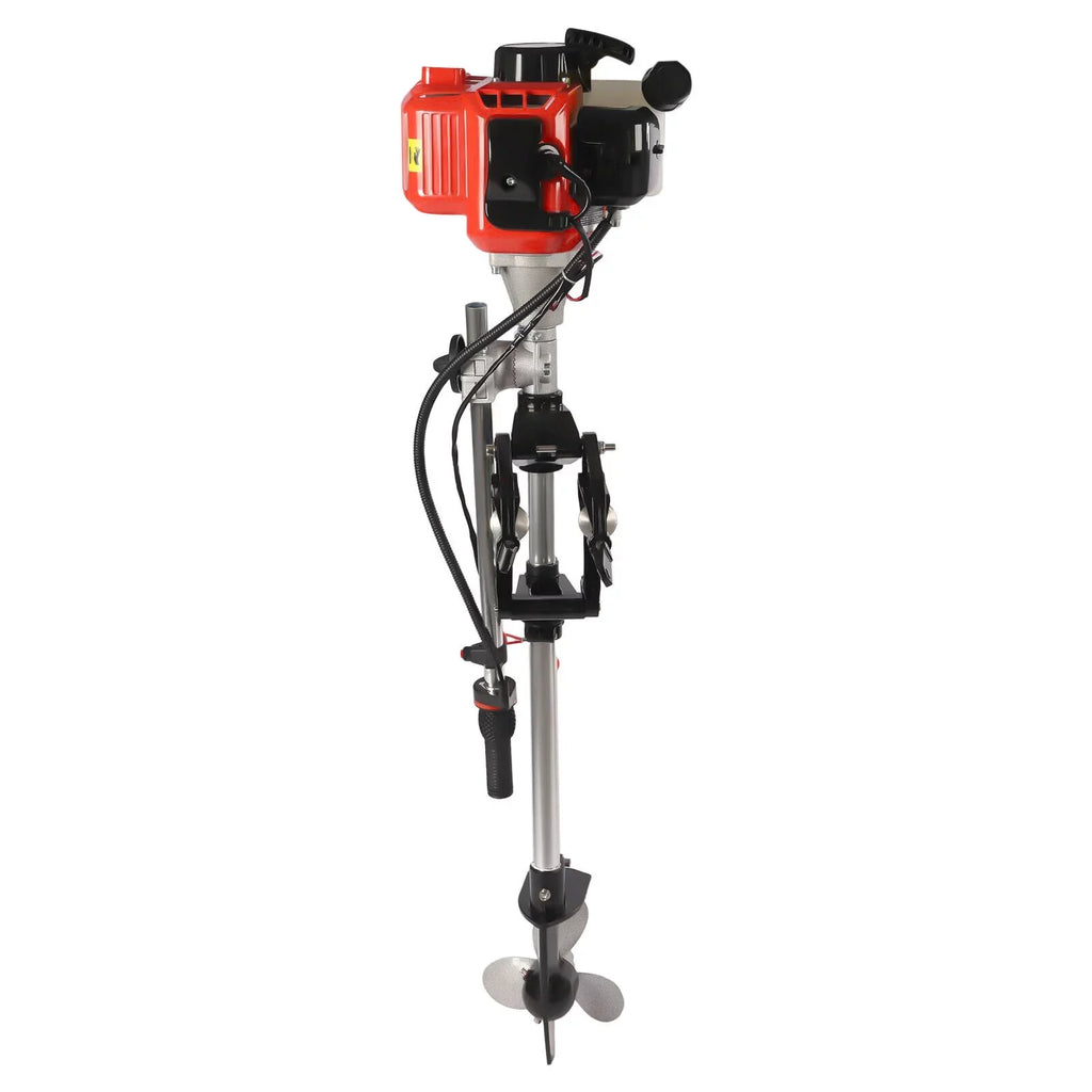 2-Stroke 2.3HP 52CC Outboard Craft Motor Engine Pull Starter w/Air Cooling System