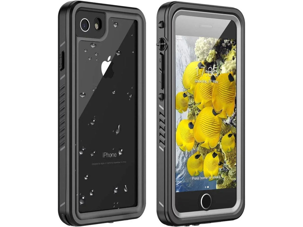 iPhone SE 2022 Case / iPhone SE 2020 Case / iPhone 7 8 Case Waterproof with Built-in Screen Protector, Shockproof Protective Shield