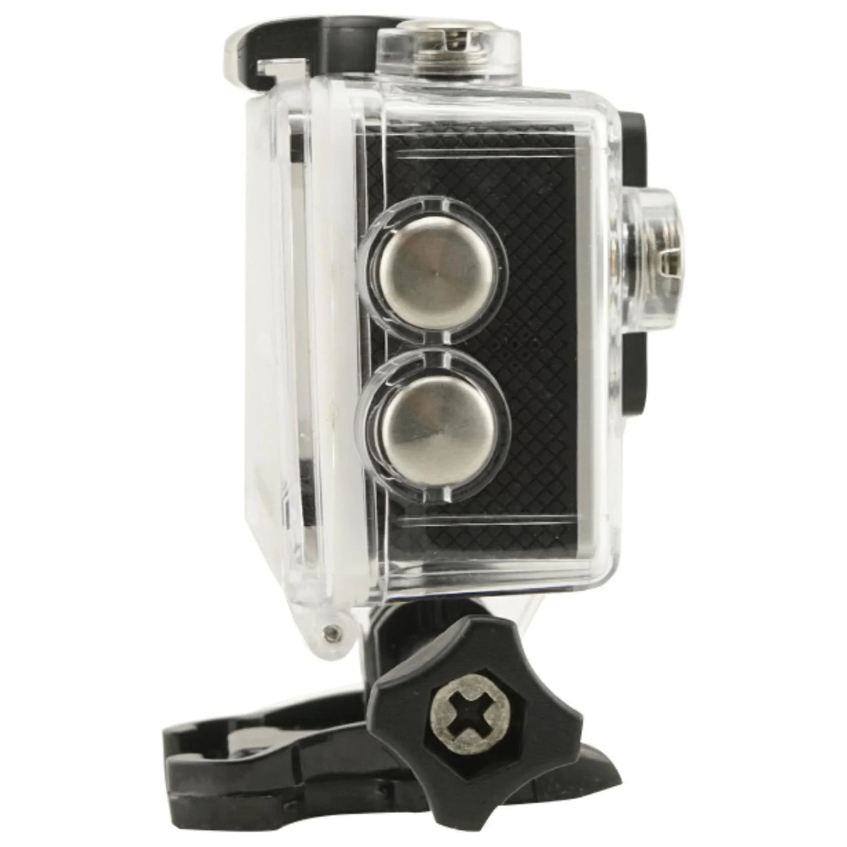 Record Every Adventure with Our Waterproof WiFi Action Camera - 1080P Video, Crystal Clear Sound, and Long-Lasting Silver Case Included