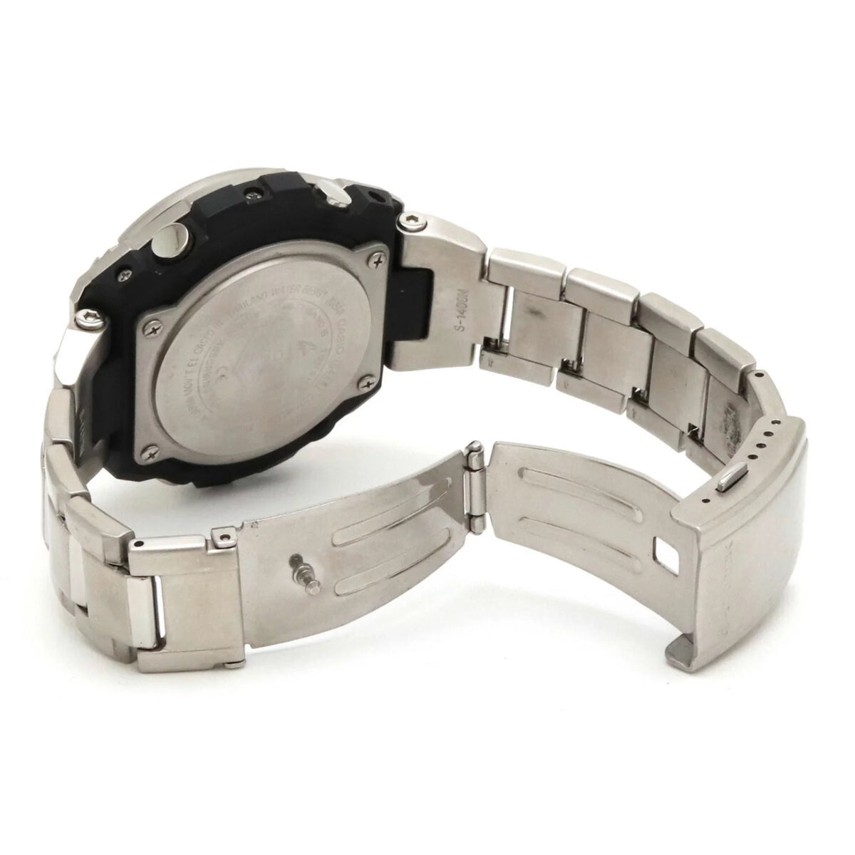 Pre-Owned Watch CASIO Casio G-Shock G-STEEL G steel tough solar multiband 6 SS black men's GST-W110D (Good)