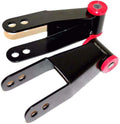 RTZ - Jeep Cherokee XJ Adjustable 1-2" Rear Lift Shackles 2wd Black