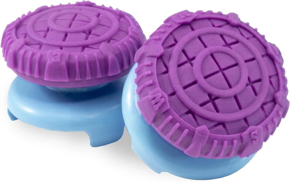 KontrolFreek FPS Freek Battle Royale for Xbox One and Xbox Series X Controller | Performance Thumbsticks | 2 High-Rise Convex (Domed) | Purple