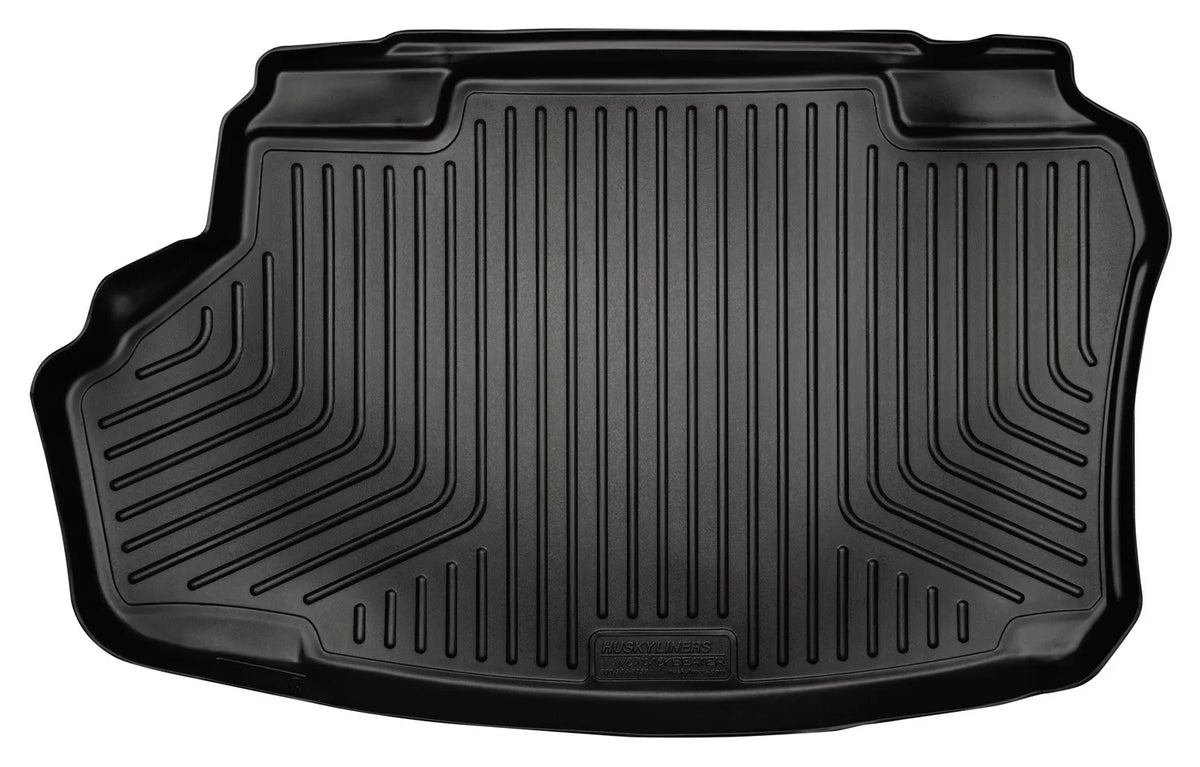 Husky Liners Climate Series Trunk Liner Black Fits 12-17 Toyota Camry; Hybrid Only Fits select: 2012-2014 TOYOTA CAMRY HYBRID/LE/XLE, 2015-2017 TOYOTA CAMRY HYBRID/LE/XLE/SE