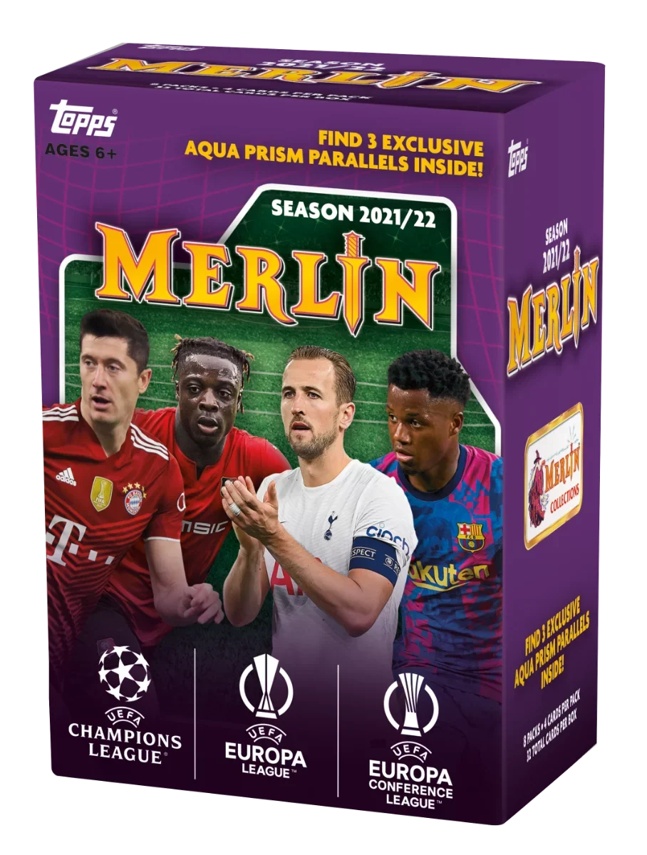 2021-22 Topps UEFA Champions League Merlin Blaster Box