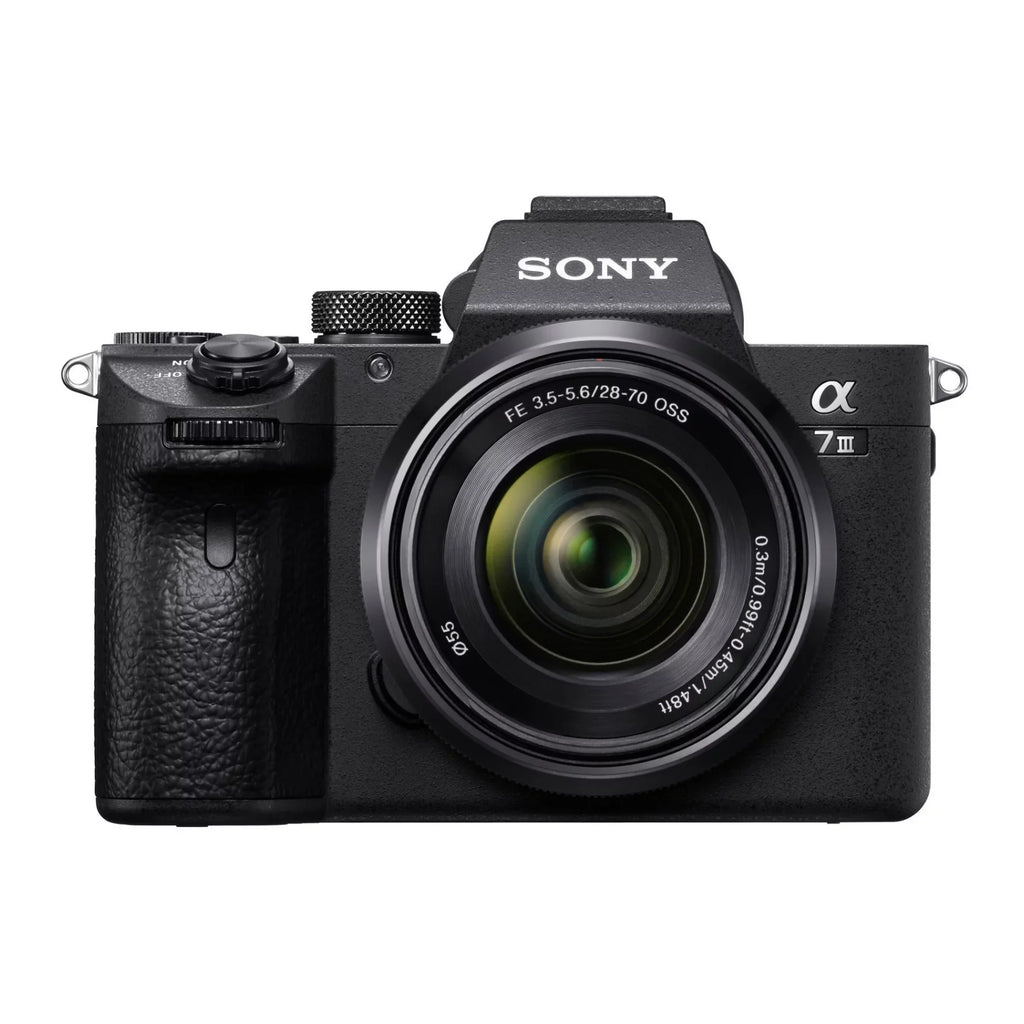 Sony Alpha a7 III Mirrorless Camera with 28-70mm Lens and Wireless Mic Bundle