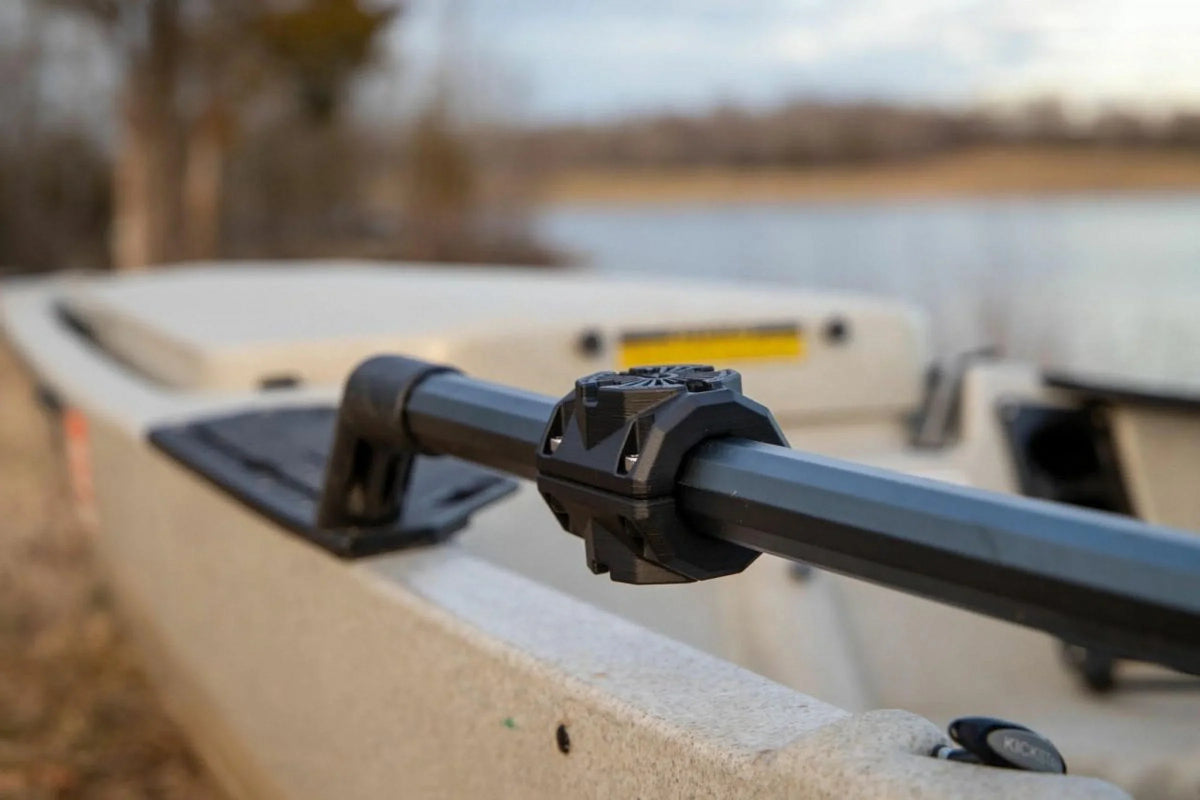 Yakattack MightyMount Duo Rail Adapter - Two Pack, Fitting with Hobie H-Rail