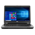 Dell LATITUDE Latitude E6440 Laptop Computer, 2.60 GHz Intel i5 Dual Core Gen 4, 16GB DDR3 RAM, 512GB SSD Hard Drive, Windows 10 Professional 64 Bit, 14" Screen