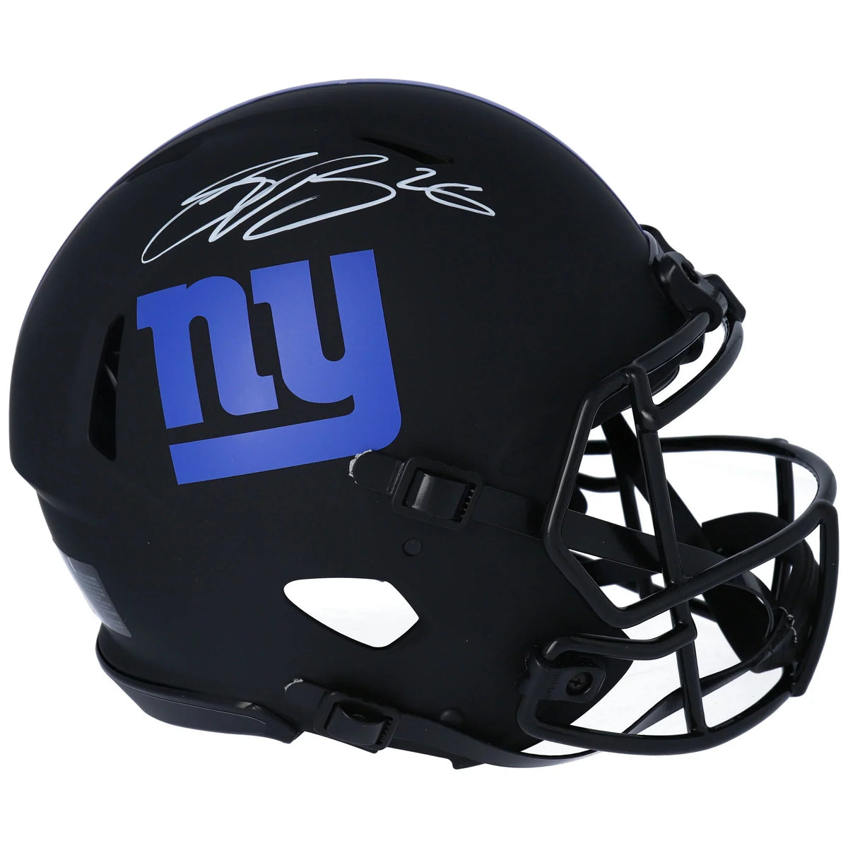 Saquon Barkley New York Giants Autographed Riddell Eclipse Alternate Speed Authentic Helmet - Fanatics Authentic Certified