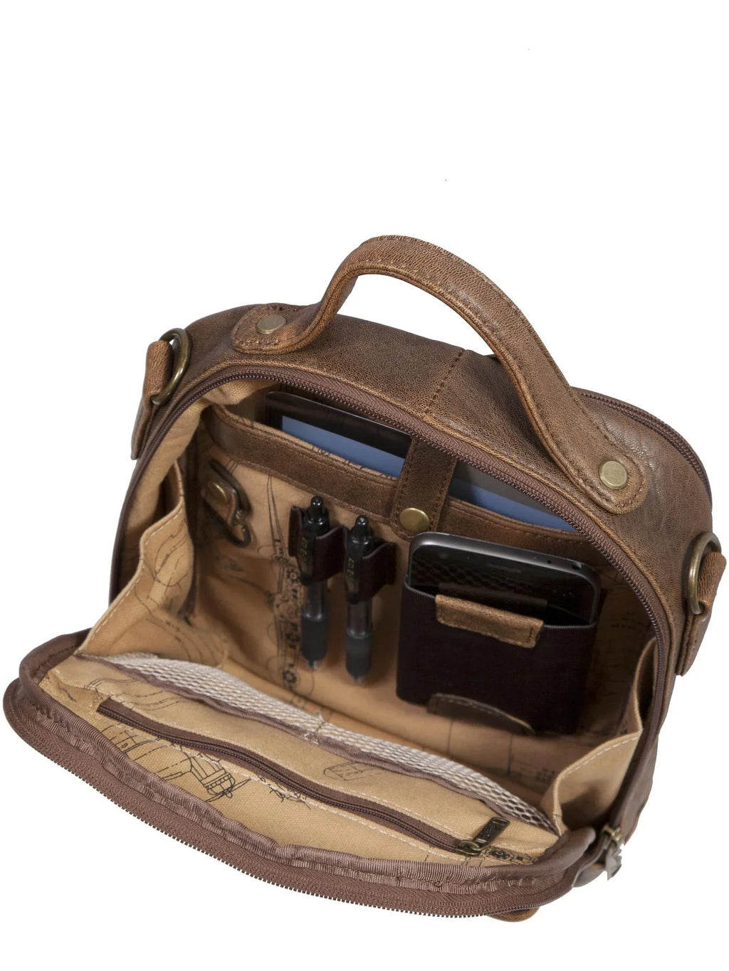 Scully Leather Aerosquadron Travel Tote Bag (Men's)
