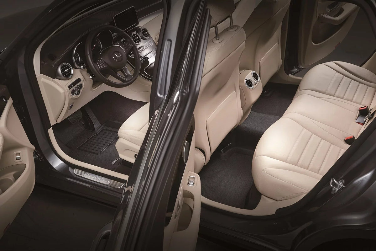 3D MAXpider KAGU Floor Mat (BLACK) Matching with MAZDA CX-9 2007-2015 - Full Set