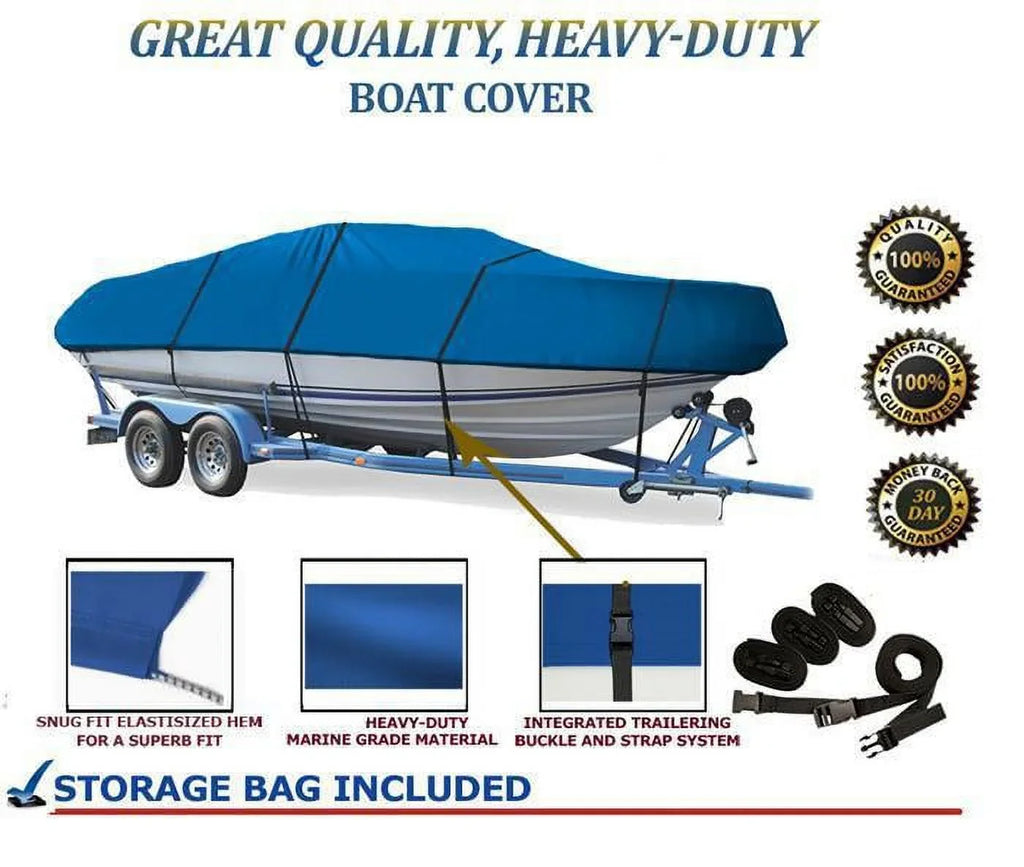 BLUE, Excellent Grade Watercraft Protection Matching for Princecraft Pro 165 SC