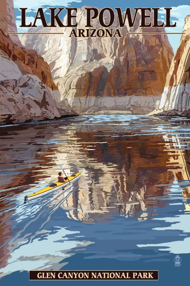 Lake Powell, Arizona, Glen Canyon National Park (19x27 inches, Premium 500 Piece Jigsaw Puzzle for Adults and Family, Made in USA)