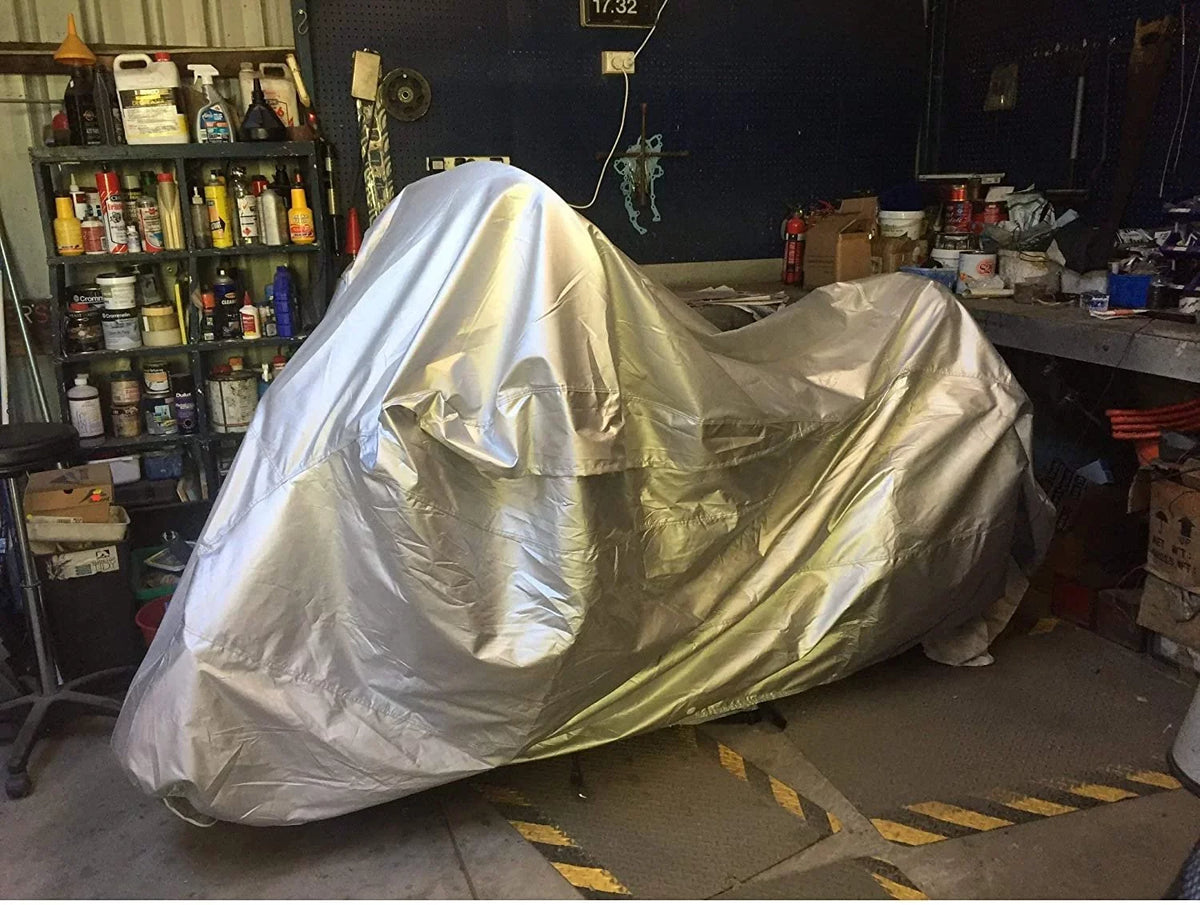 Climate Motorcycle Coating Fitting With 2016 Beta Evo 200 - Outdoor & Indoor - Protect From Rain Water, Snow, Sun - Built In Reinforced Securing Straps - Resilient Material - Free Storage Bag