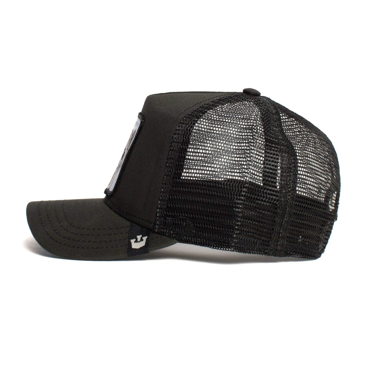 Goorin Bros. The Farm Unisex Original Adjustable Snapback Trucker Hat, Black (Bandit), One Size