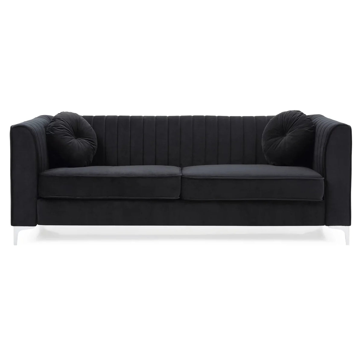 Maykoosh Southwestern Style G793A-S Sofa ( 2 Boxes ) , Black