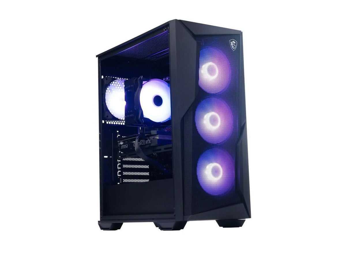 MSI Gaming Desktop Codex R2 B14NUC5-216US Intel Core i5 14th Gen 14400F (2.50GHz) 16GB DDR5 1 TB PCIe SSD GeForce RTX 4060 Windows 11 Home 64-bit