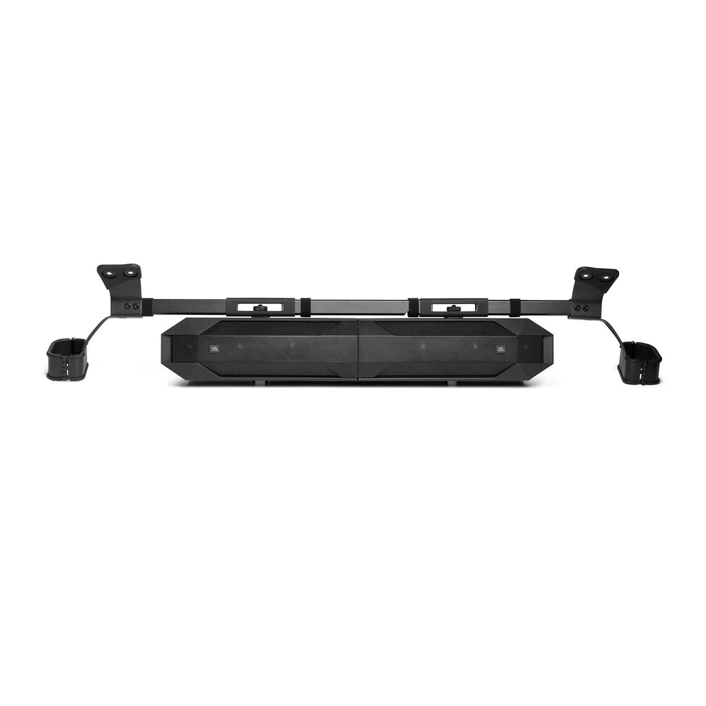 JBL JBLBB4005D - 5-Door Passive Sound Bar Matching with Bronco with MB Quart NA2-400.2 compact Two Channel, 400 watt Powersports amplifier and Bronco Install Accessories