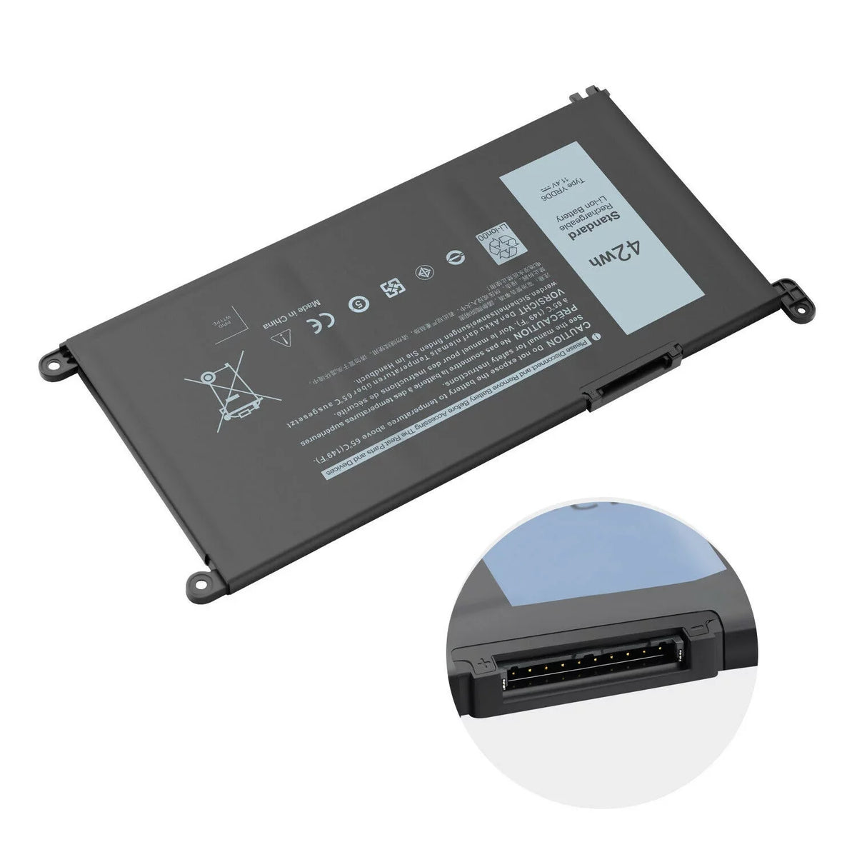 42Wh YRDD6 Battery for Dell Inspiron 15 3493 3584 3593 5480 5485 5491 FAST USPS