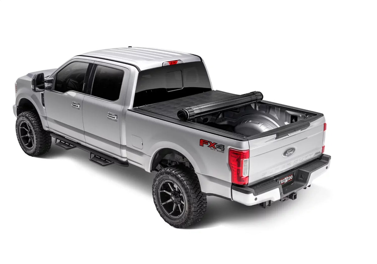 Truxedo Sentry Hard Rolling Truck Bed Tonneau Wrap | 1597301 | Fitting with 2016 - 2023 Nissan Titan W/ Or W/O Track System 5' 7" Bed (67")