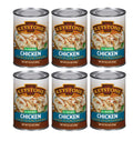 (6 Cans Pack) Keystone All Natural Chicken 14.5 oz Can ✅ Emergency Survival Food For Camping Hiking and Backpacking Ready to Eat ✅