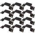 (12) Bolt-On Pocket Brackets for Utility Trailer Stake Body 12 Gauge Steel