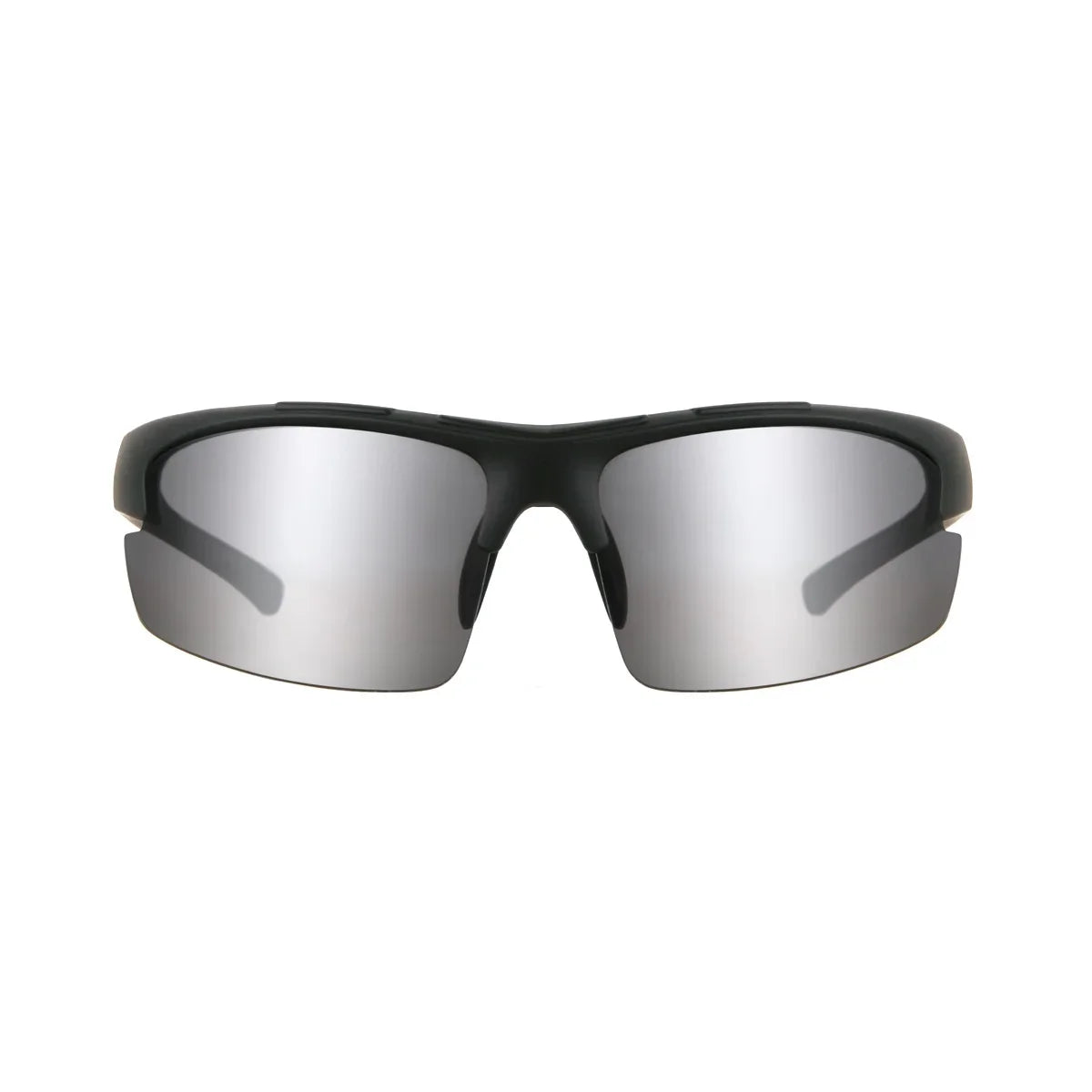 Tour Gear Men's Semi-Rimless Sports Sunglasses - Matte Black for Men Women Cycling Running Driving Fishing Golf Baseball Glasses