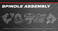 Spindle Assembly For Bad Boy Rogue Zero Turn Mowers 54" 61" 72"