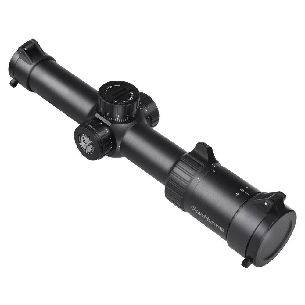 WESTHUNTER HD-S 1-5X24 IR Compact Scope, Illuminated Reticle Sights, One Piece Mount