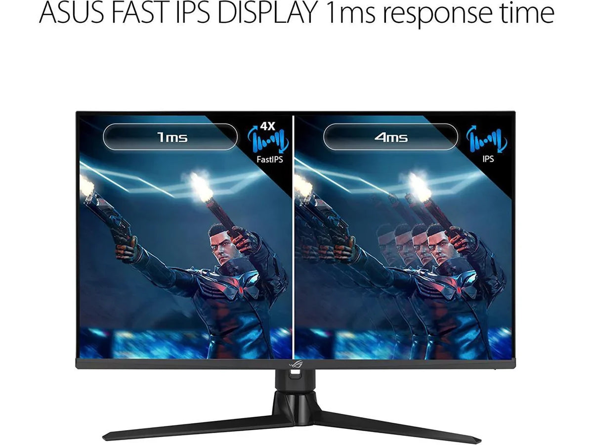 ASUS ROG Strix 32? 1440P Gaming Monitor (XG32AQ) - QHD (2560 x 1440), Fast IPS, 175Hz (OC), 1ms, G-SYNC Suitable Variable Overdrive, Eye Care, DisplayHDR 600, DisplayPort, HDMI, USB, 96% DCI-P3