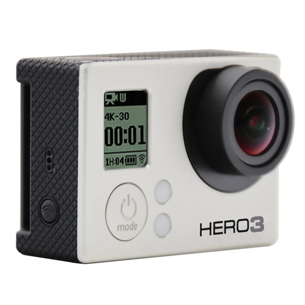 Restored GoPro HERO3 White Edition action camera 1080p 5.0 MP WiFi underwater up to 131.2 ft Camcorder + 35in1 Kits (Refurbished)