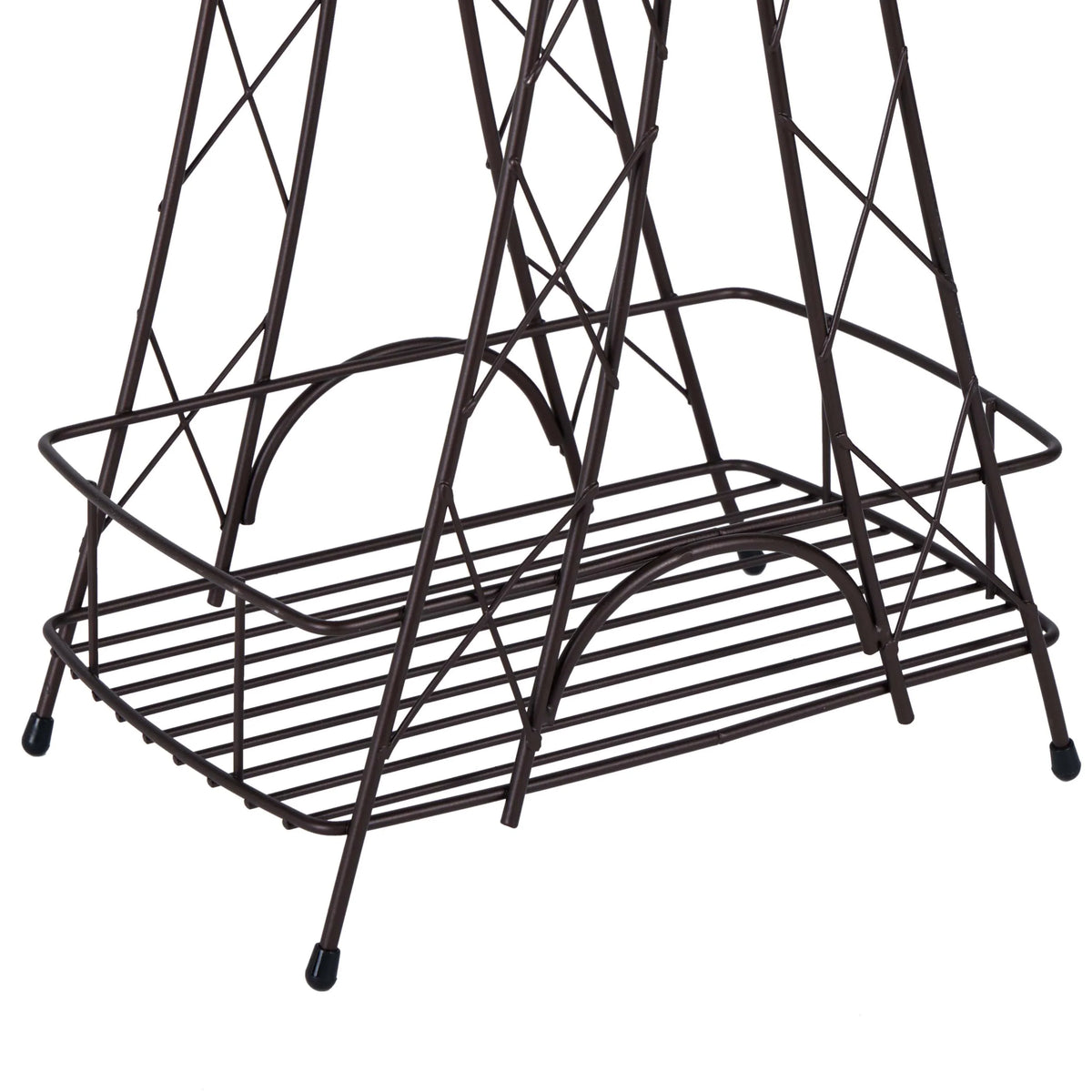 ELLE Paris Ville Des Lumieres Collection Eiffel Tower 3 Tier Spa Tower, 11"x 7"x 24.8" H