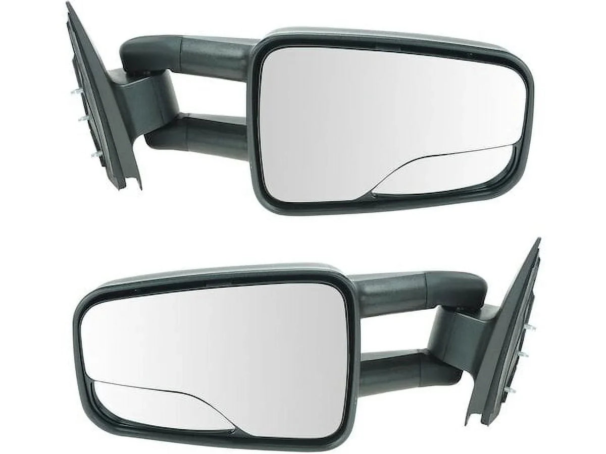 Door Mirror Set 2 Piece - Suitable with 2001 - 2006 Chevy Silverado 2500 HD 2002 2003 2004 2005