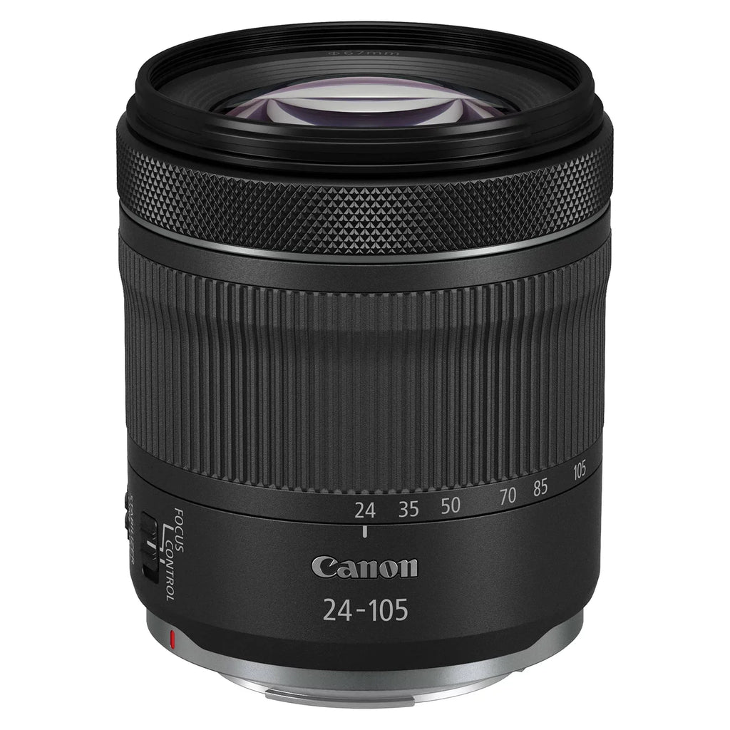 Canon EOS R6 Mark II Mirrorless Camera with RF 24-105mm Lens + 2 Pack SanDisk 128GB Memory Card + LED Flash + Case + ZeeTech Accessory