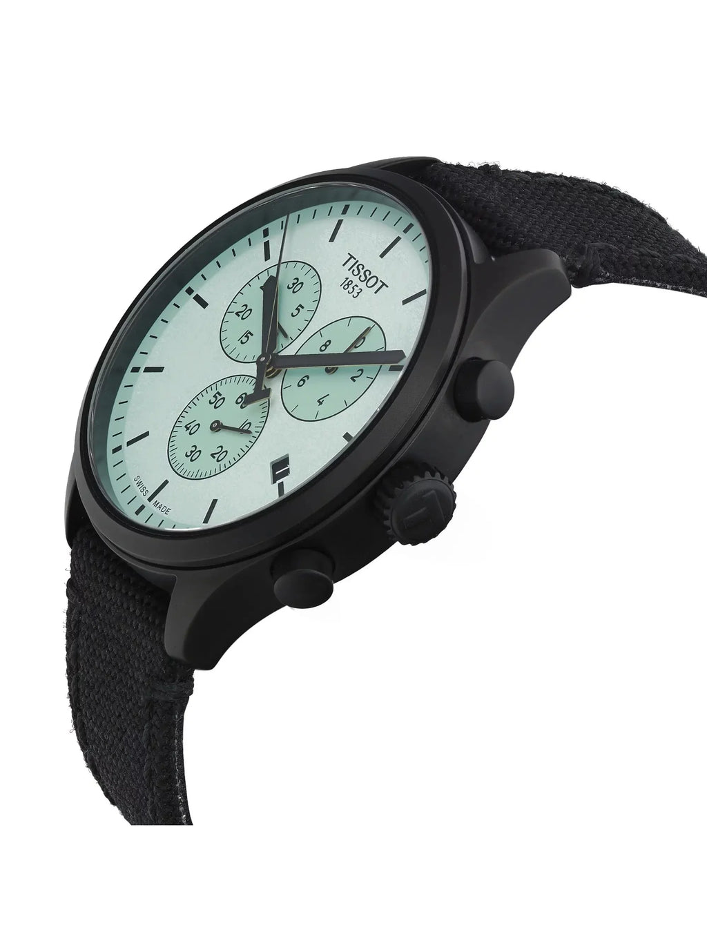Tissot Chrono XL PVD Steel Green Dial Men Quartz Watch T116.617.37.091.00