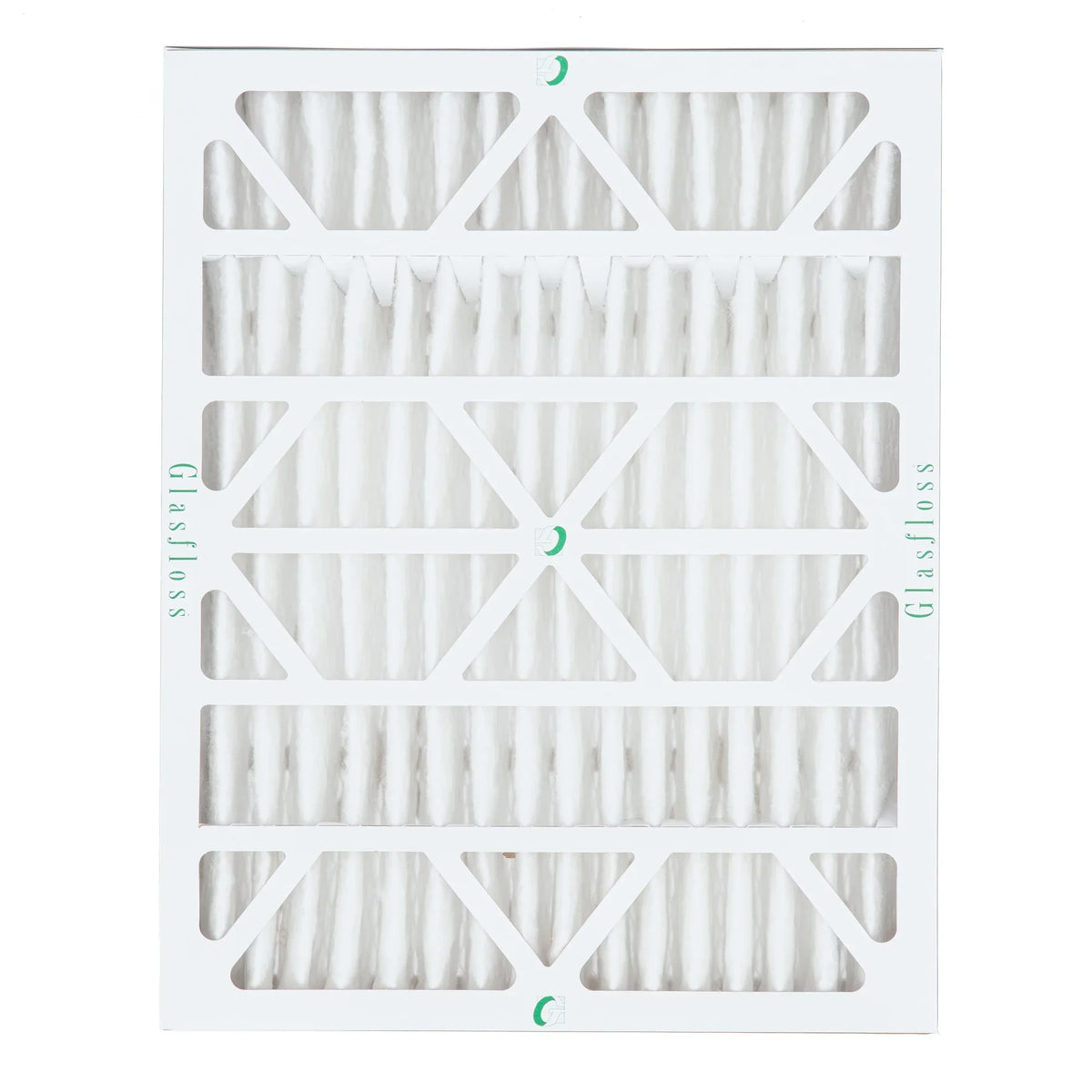 12x24x4 MERV 10 Pleated HVAC Air Filters by Glasfloss. ( Quantity 5 ) Exact Size: 11-3/8 x 23-3/8 x 3-3/4