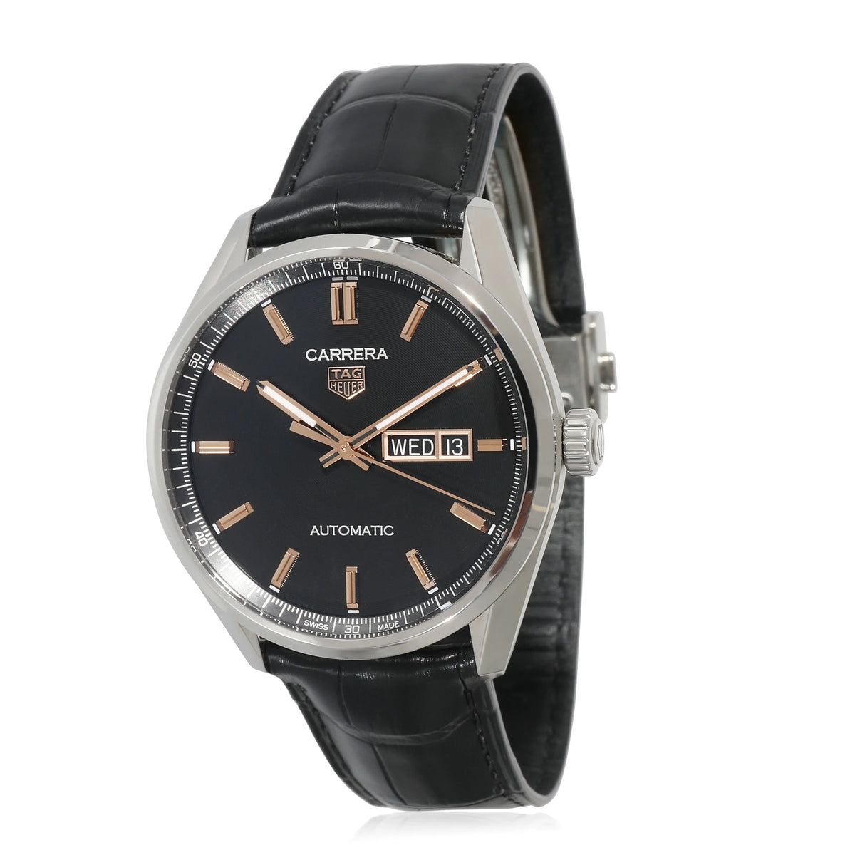 Tag Heuer Carrera WBN2013.FC6503 Men's Watch in Stainless Steel Pre-Owned