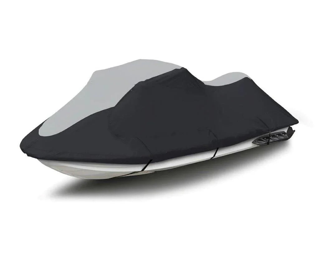 SUPER HEAVY-DUTY PWC JetSki Coating Suitable for KAWASAKI ST 750 1993-1998, STS750 1995-1998 Jet Ski Trailerable Shield Black/Grey