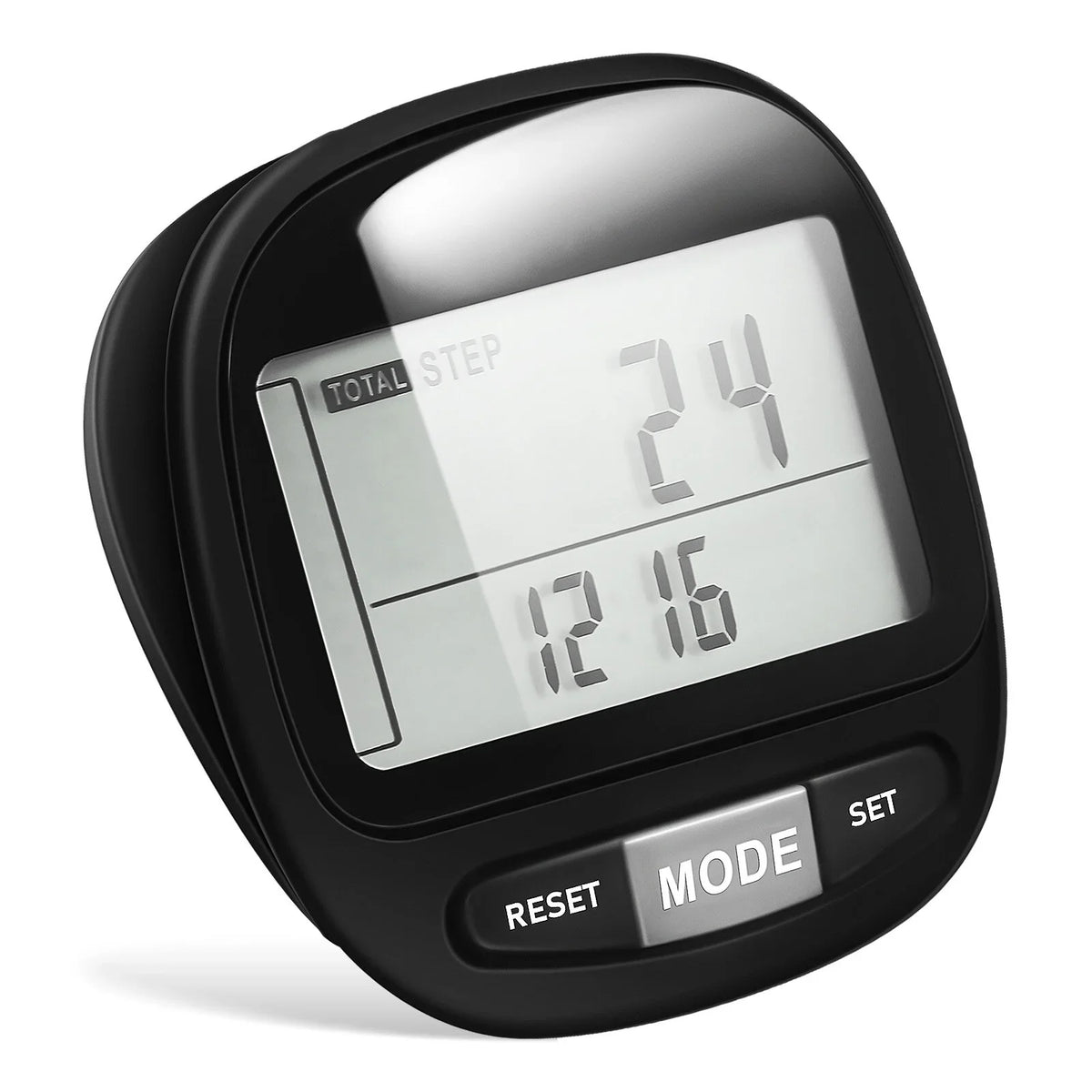 Yueyihe Walking Pedometer Portable Step Tracker Outdoor Pedometer Clip Walking Steps Counter
