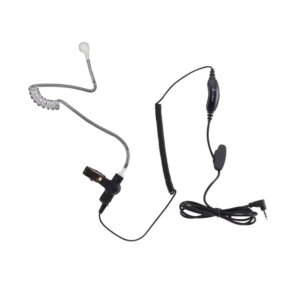 Cobra CXT1095 Emergency Two-Way Radios (1-Pack) IP67 Certified Waterproof Walkie Talkies Up to 40 Mile Range 22 Channels NOAA Condition Channels UHF/FM Ultra-Clear Reception With Surveillance Headset