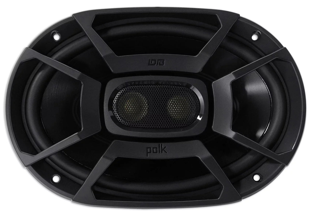 2) Polk Audio DB692 6X9" 450w Car Ship Speakers+Headphones